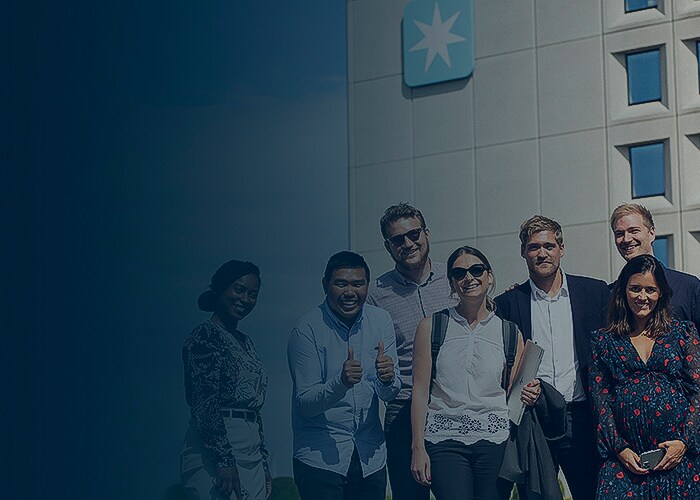 Diversity, Equity and Inclusion – A group of smiling Maersk employees
