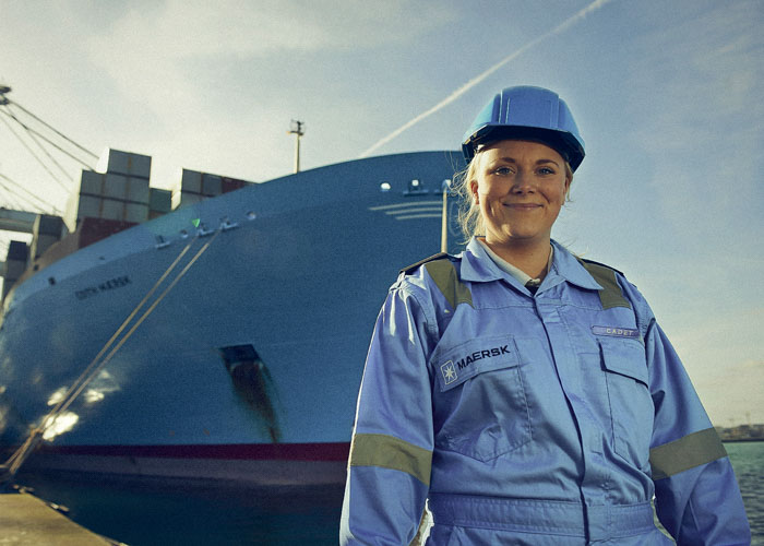 Maersk employee picture