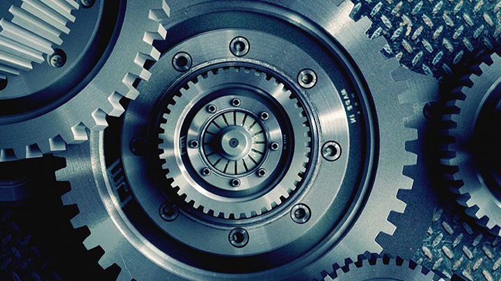 Part of car machine