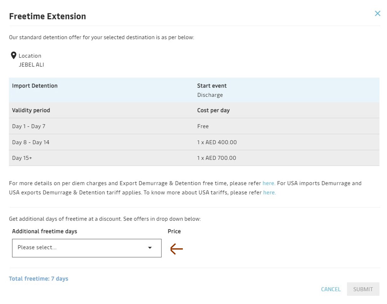 Step 3 Maersk Freetime Extension LP