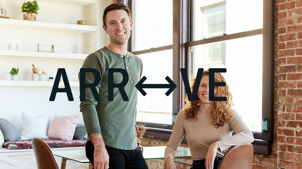 Arrive Recommerce Co-Founders Rachelle Snyder and Ross Richmond