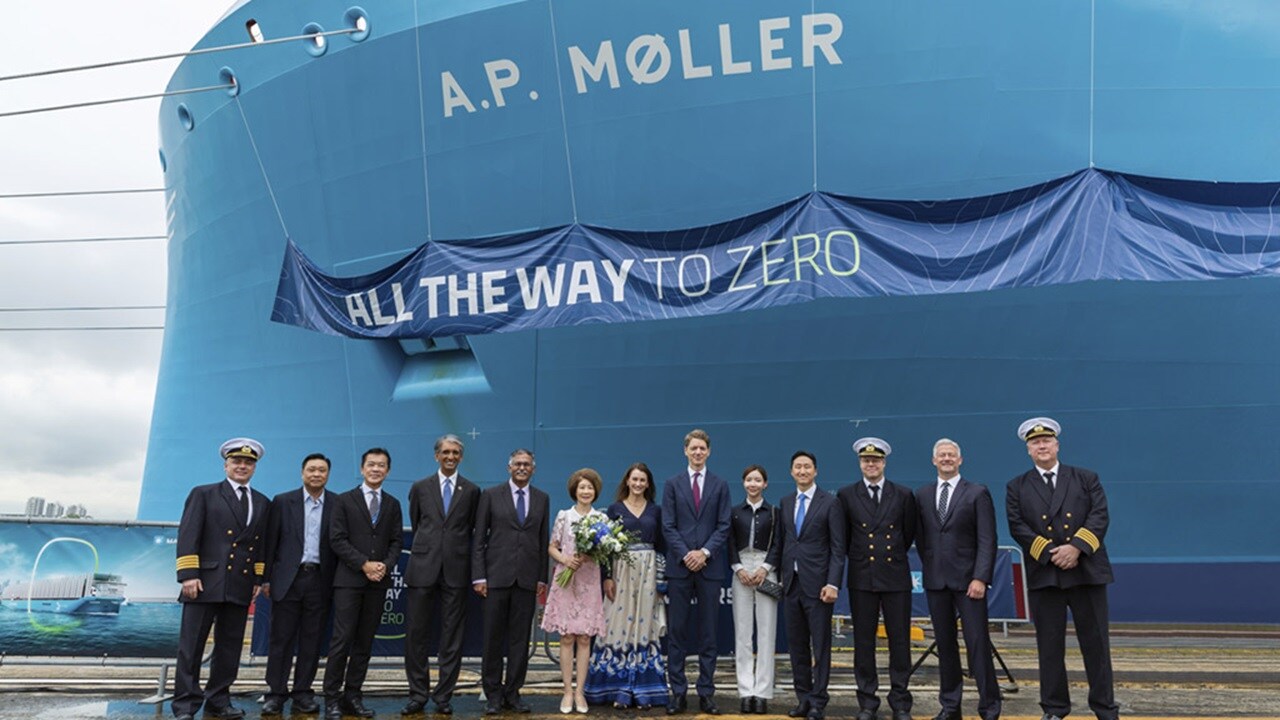 A P Moller Namegiving in Singapore