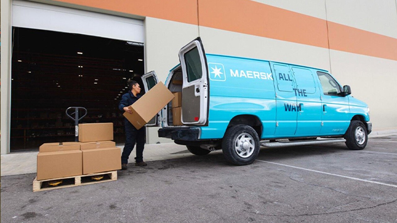 person loading cargo