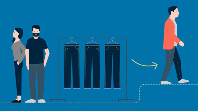 The journey of jeans