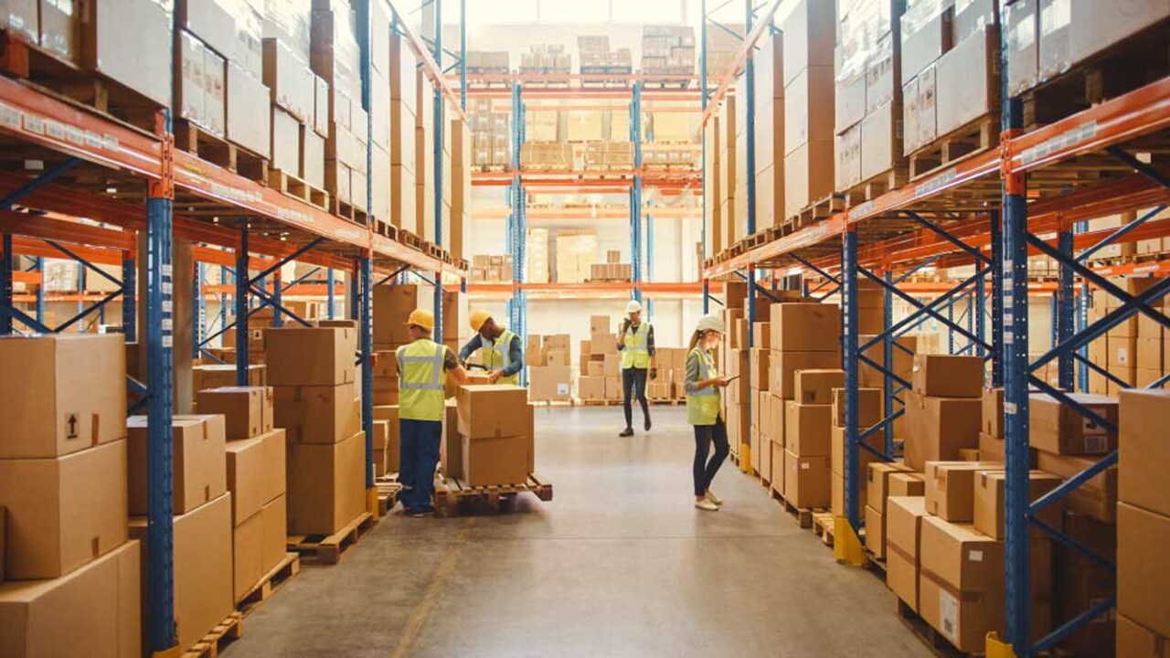 People in warehousing
