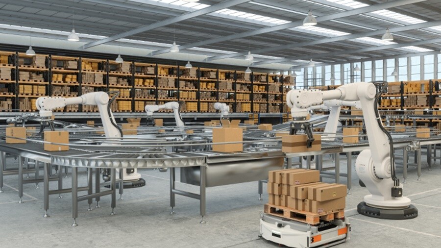 Modern warehouses