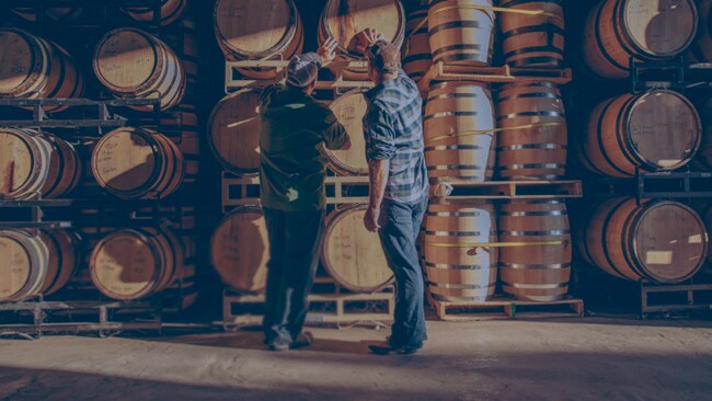 Two male conversing