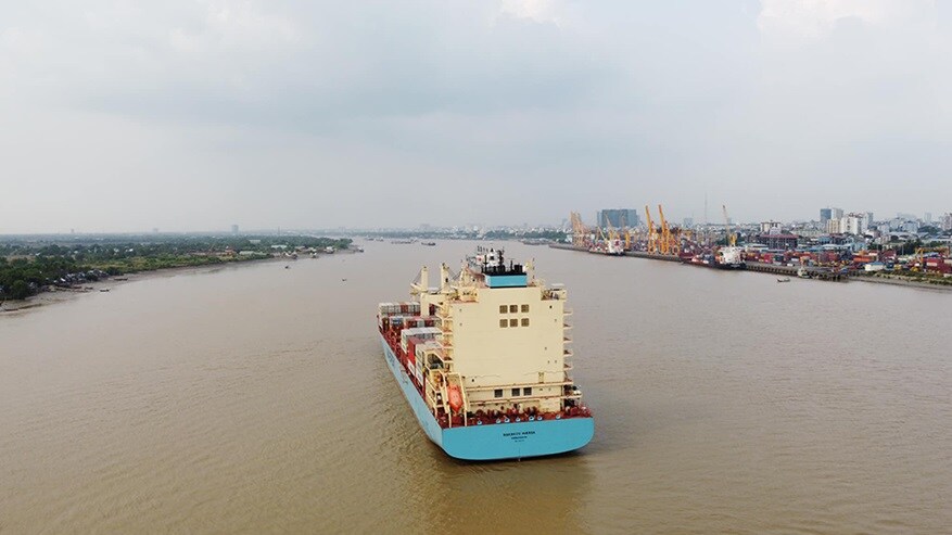 Port in Yangon