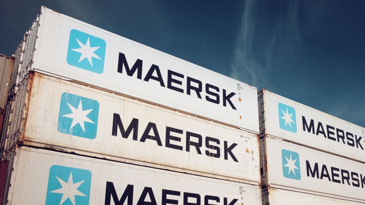 Maersk container