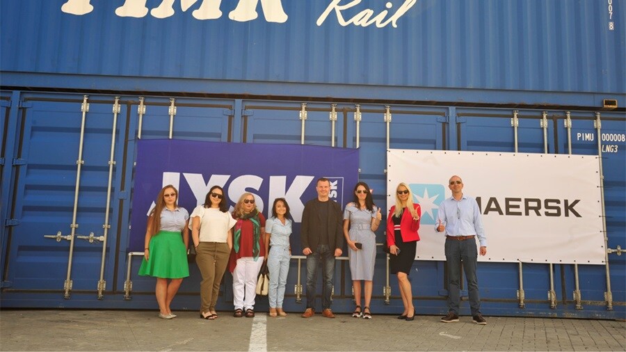Bulgaria Maersk and JYSK