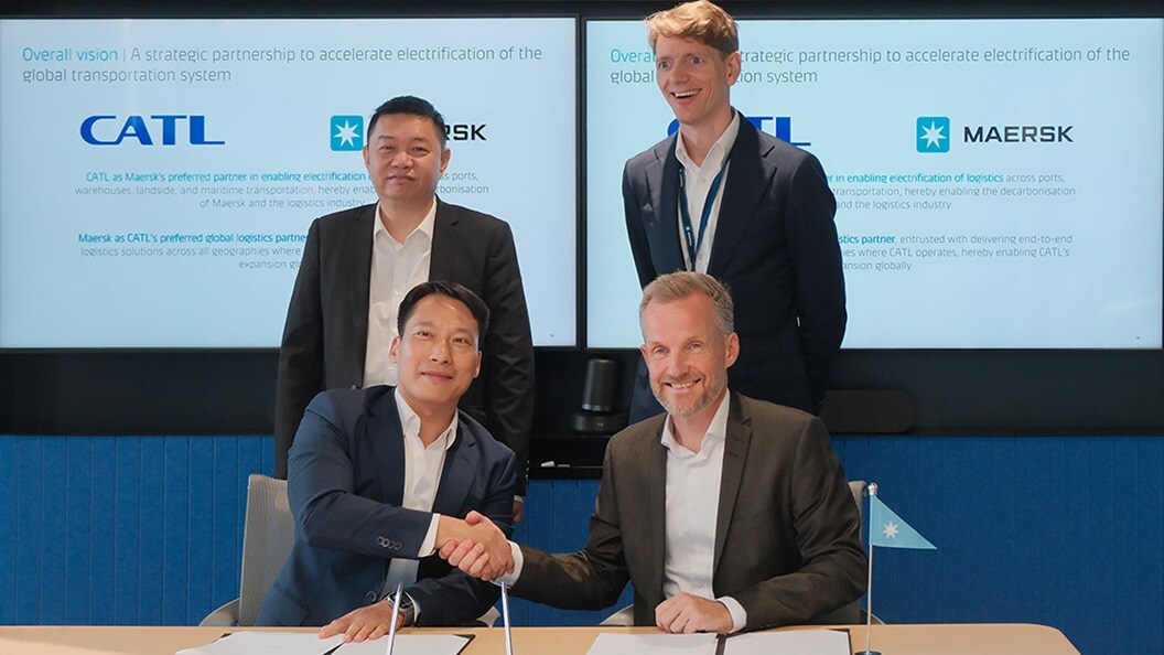 Maersk and CATL Forge Global Strategic Partnership