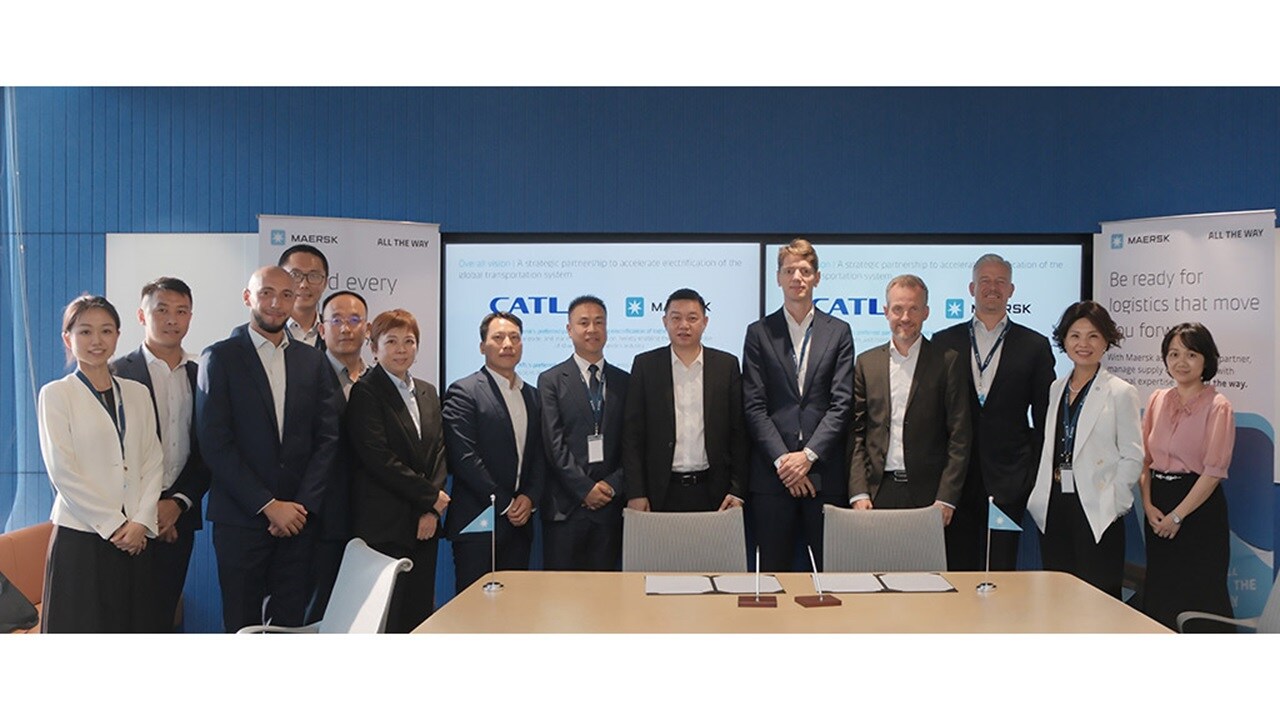 Maersk and CATL Forge Global Strategic Partnership