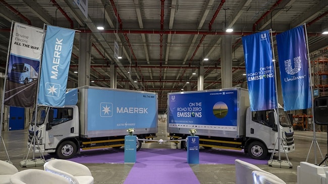 Maersk and Unilever launch first electric van towards decarbonising logistics in Saudi Arabia