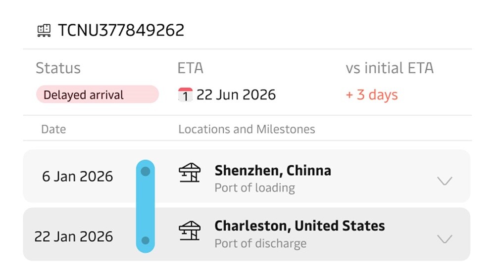 Visual of the app interface featuring the time and date clearly displayed.